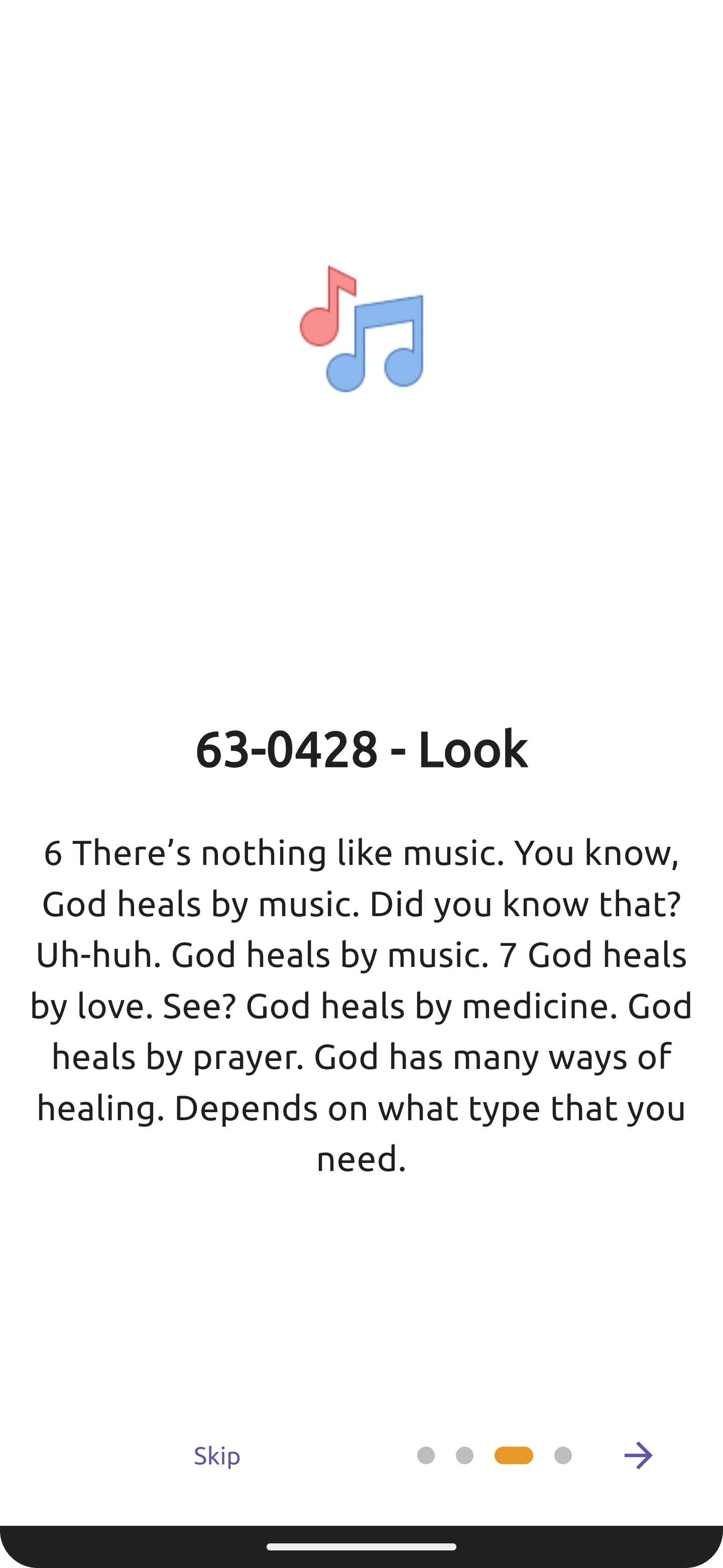 Spoken Word Ministry Song Book screenshot